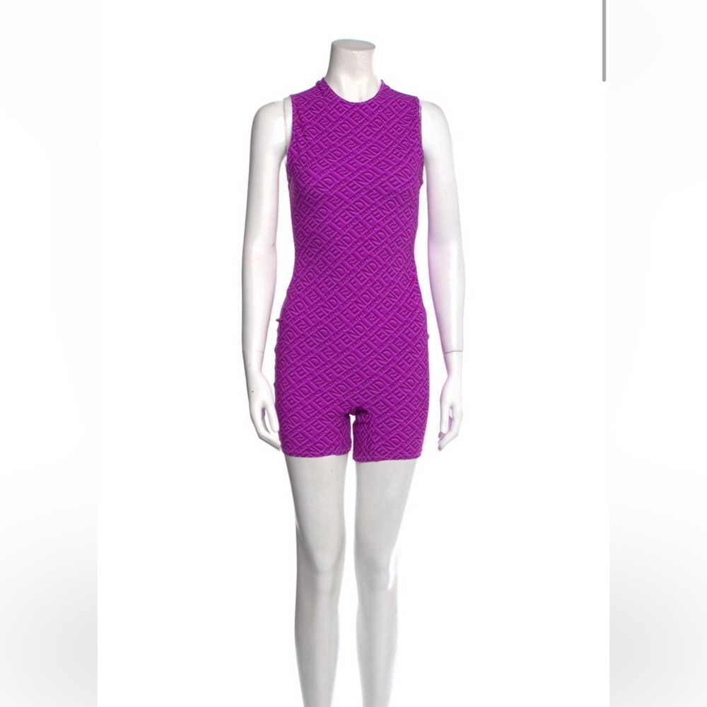 Fendi x Skims romper jumpsuit in pink USA medium - Picture 7 of 12